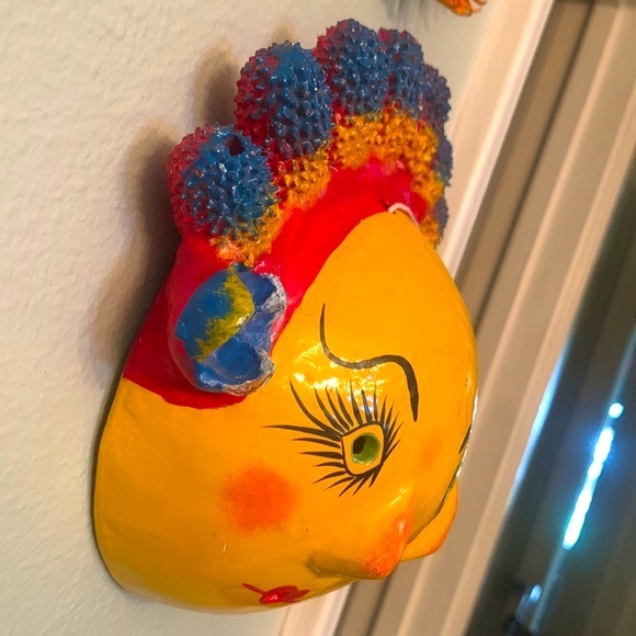 Coconut Shell Hand Painted Kawaii Cute Luna Moon Art Set - Picture 4 of 5